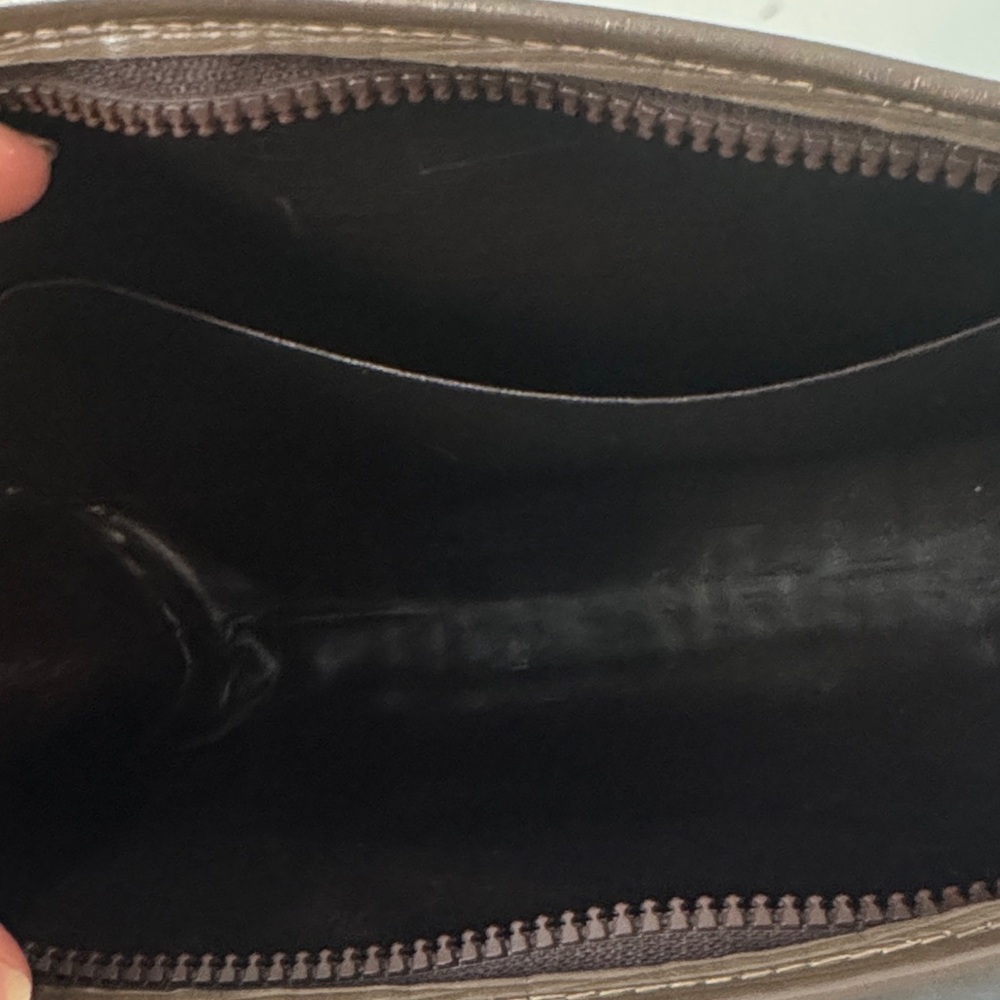 Authentic Fendi Tan Monogram Clutch/Pouch with COA - Picture 10 of 12